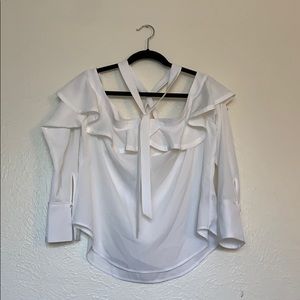 Off-shoulder blouse with great details